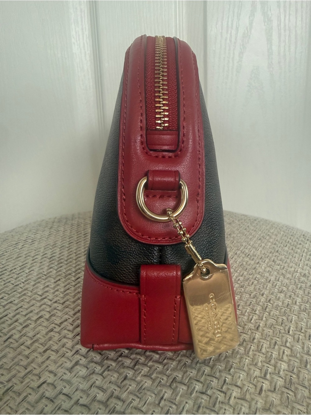 COACH SIGNATURE DOME CROSSBODY BAG NEW, #6674 - Picture 4 of 8
